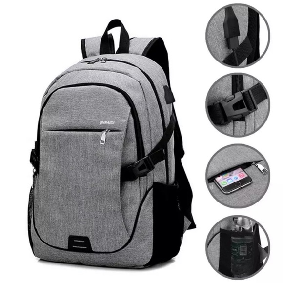 Gray backpack - Picture 5 of 5